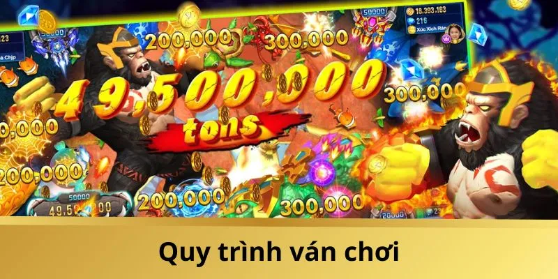 Quy trình diễn ra ván chơi được hướng dẫn chi tiết