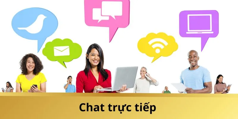 Tính năng chat trực tiếp tạo nên những bàn chơi đỉnh cao